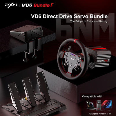 Pacote Direct Drive PXN VD6 6Nm