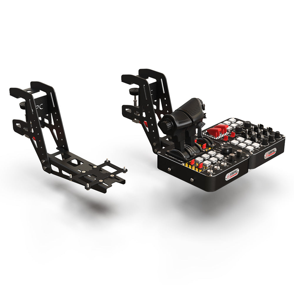 VIRPIL Controls Desk Mount V4 - Large (Support pour cockpit de simulateur de vol pour joysticks VIRPIL, Throttles, Hotas System VIRPIL Controls Desk Mount V4 - Large (Support pour cockpit de simulateur de vol pour joysticks VIRPIL, Throttles, Hotas System