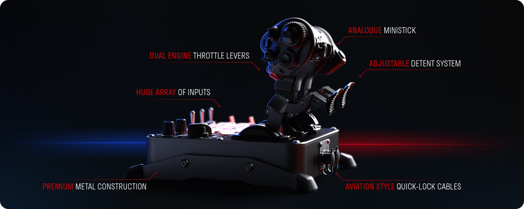 VIRPIL MongoosT-50CM3 | Dual Flight Throttle | Simufy