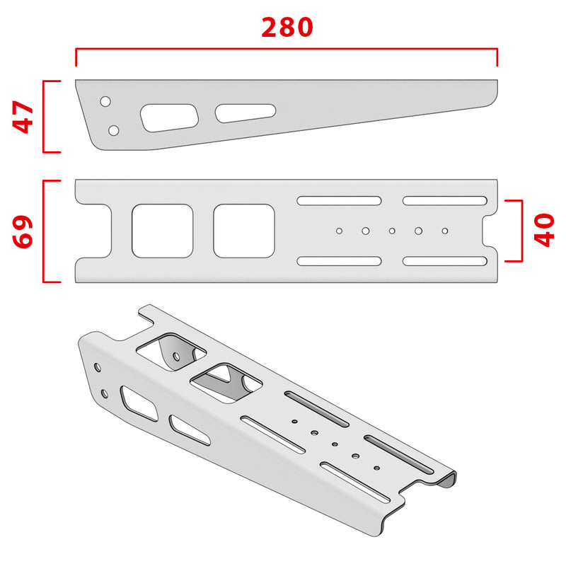 VPC Throttle Desk Mount Adapter