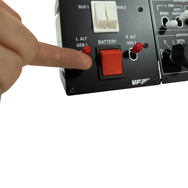 Virtual Fly Switcho Engines | Engine Start Panel | Simufy