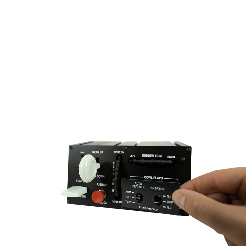 Virtual Fly Switcho Trims | Secondary Controls Panel | Simufy