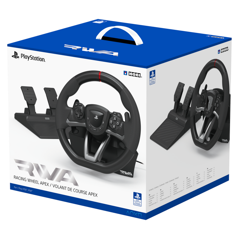 Volante de Carreras APEX de HORI para PS5 / PS4 / PC