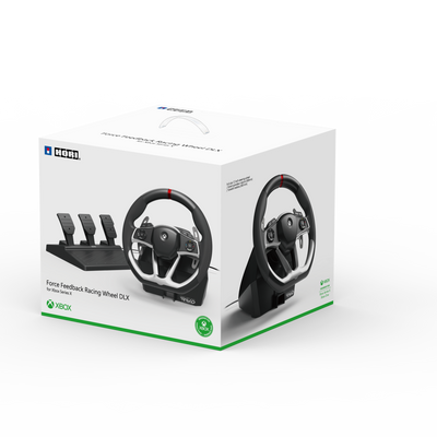Volante de Carreras HORI DLX Force Feedback para Xbox / PC