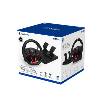Volante de Carreras Inalámbrico APEX de HORI para PS5 / PS4 / PC