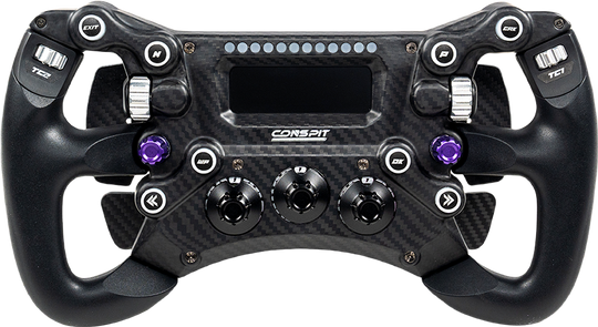 Conspit 300GT: Volante GT de Carbono con Pantalla
