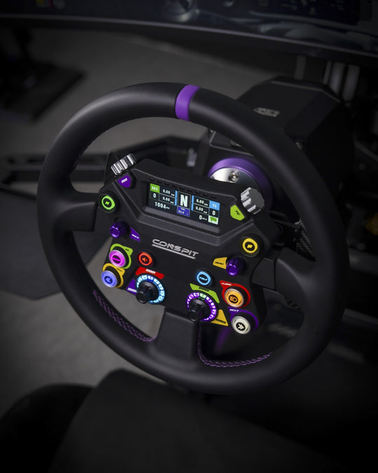 Conspit 310 APEX: Volante de Fórmula con Pantalla para Simracing