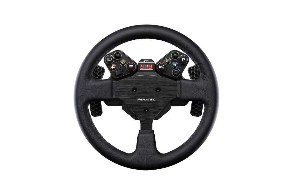 その他 CSL STEERING WHEEL FANATEC V2+QR2 ClubSport Steering Wheel F1® Esports V2 + QR2 Pro Wheel-side