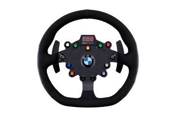 Fanatec ClubSport BMW M3 GT2 V2 QR2 wheel, front view