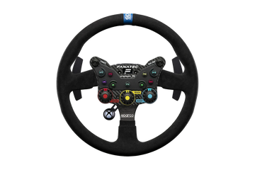 Fanatec ClubSport Rally Sweden wheel for Xbox and PC with a 330 mm Sparco R383 rim