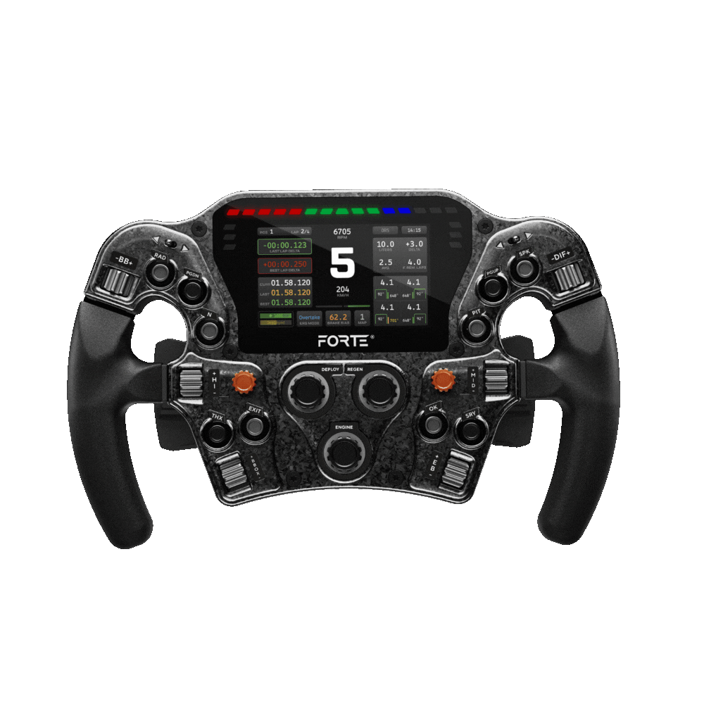 Asetek Forte Formula Pro Steering Wheel | Simufy