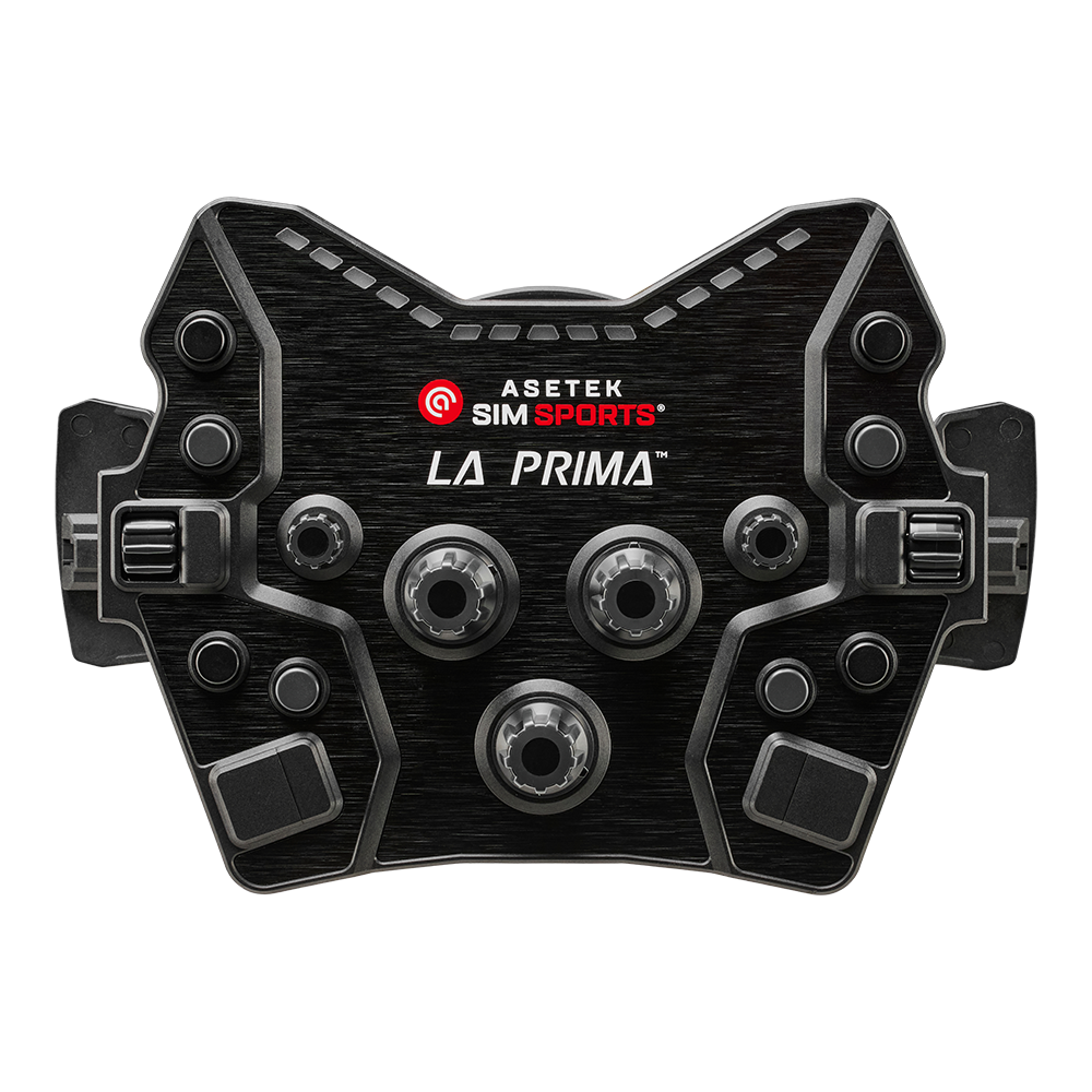 Volante Asetek La Prima GT V2 con aro y LEDs