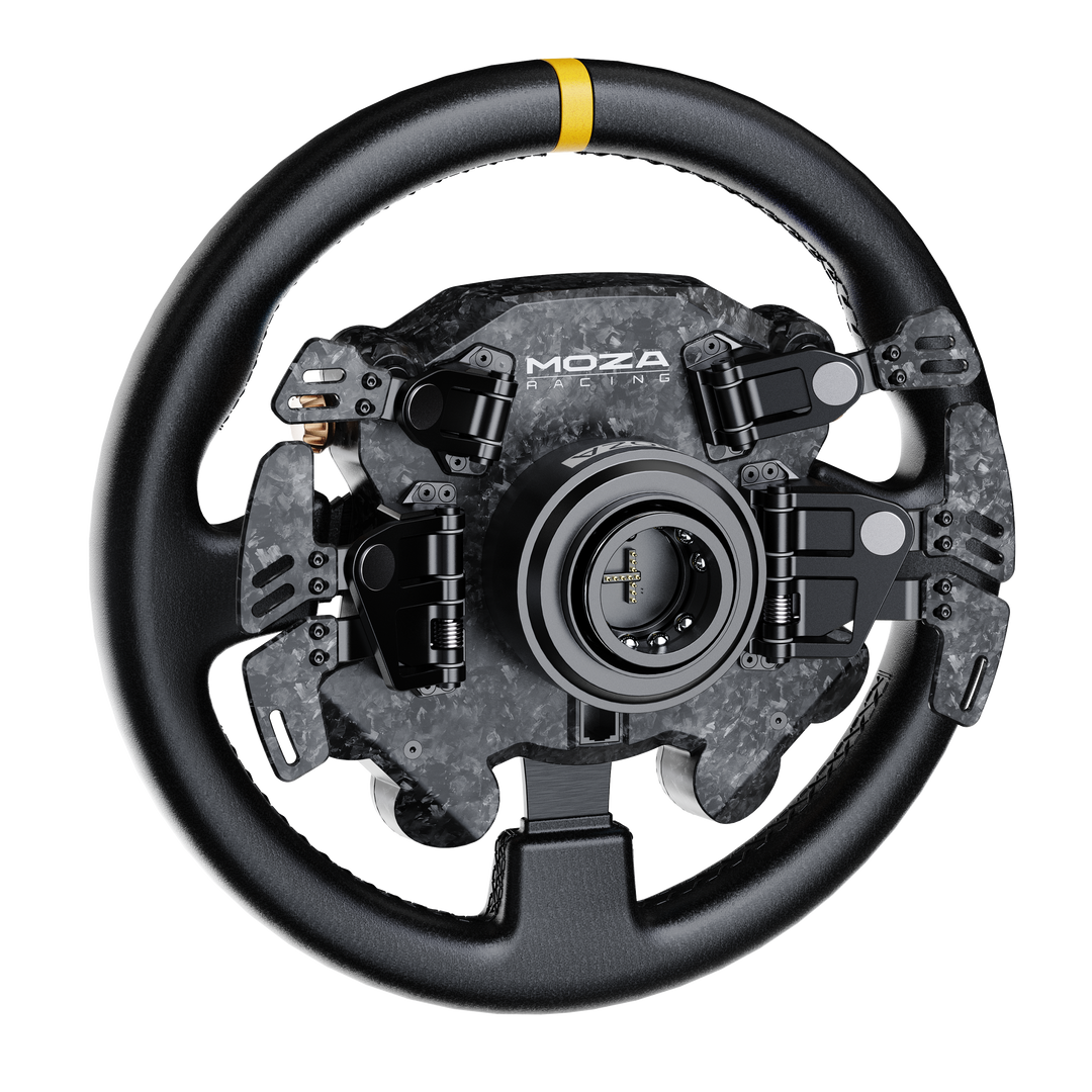 MOZA CS Pro 325mm Steering Wheel | 2.99” RGB GT3 Display | Simufy