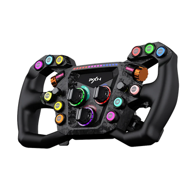 PXN GT One | 300 mm GT Sim Racing Wheel, 78 Inputs | Simufy