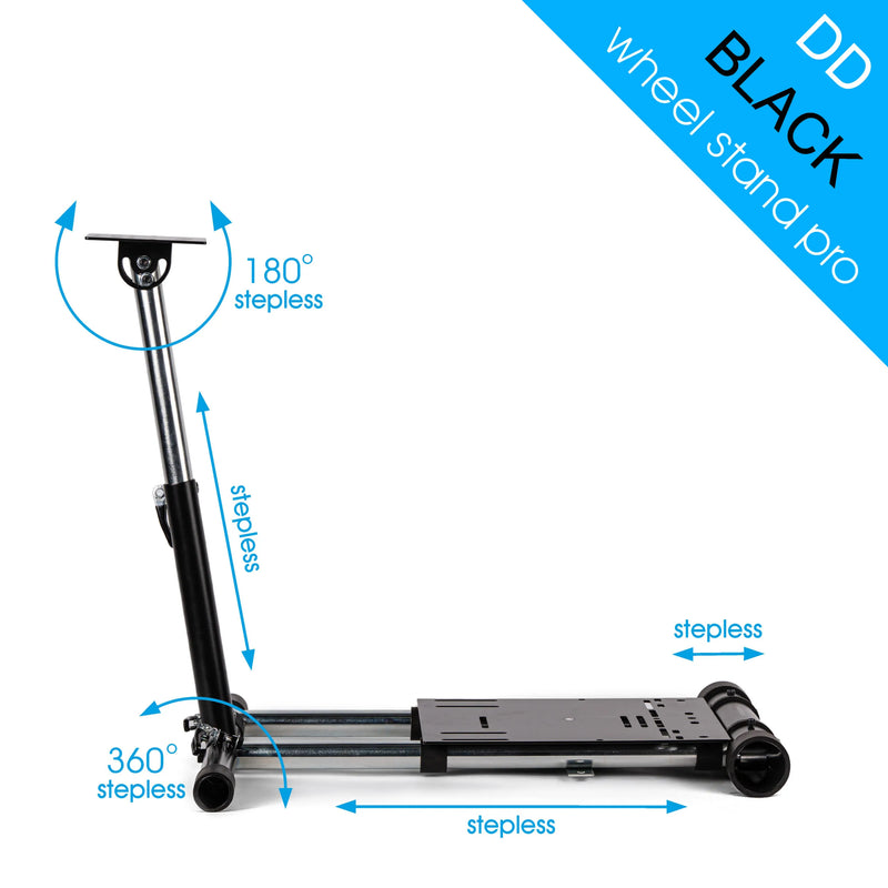 Wheel Stand Pro DD Black | Direct Drive Wheel Stand | Simufy