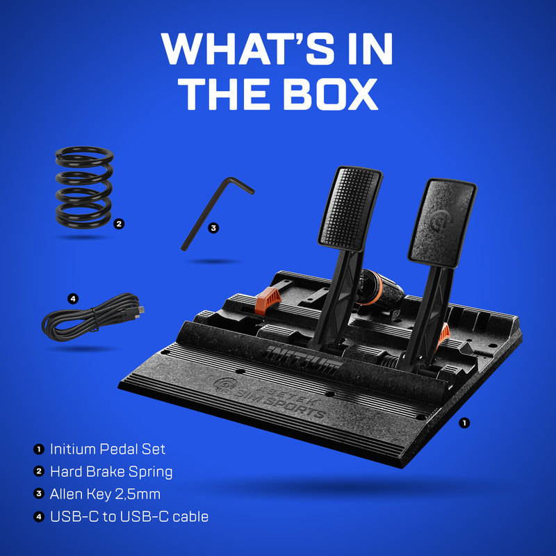 Asetek Initium Pedals