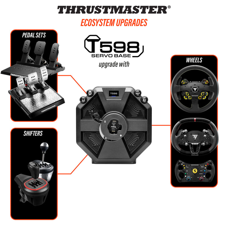 Base Direct Axial Drive Thrustmaster T598 para PS5 / PS4 / PC