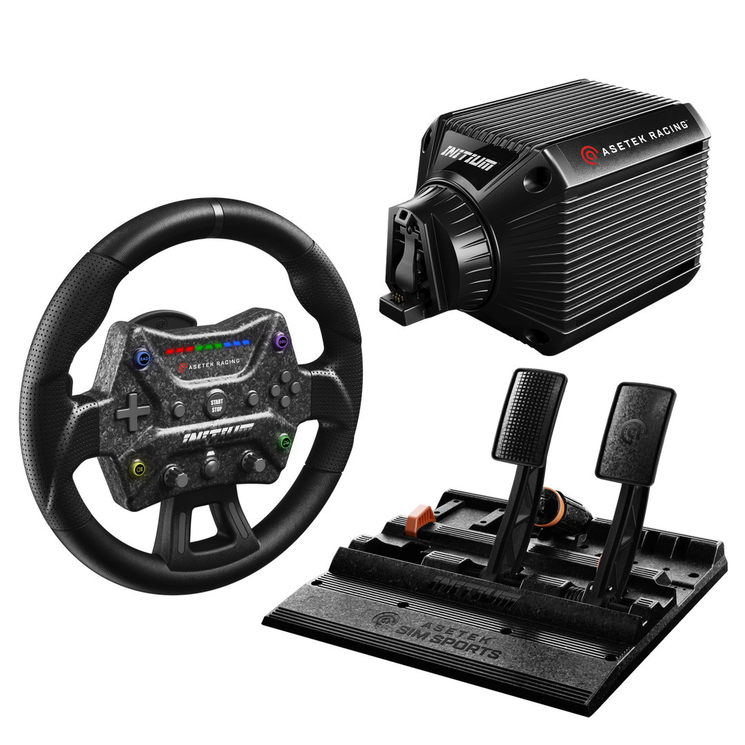 asetek sim pedals Asetek SimSports Initium Racing Wheel Bundle (PC)