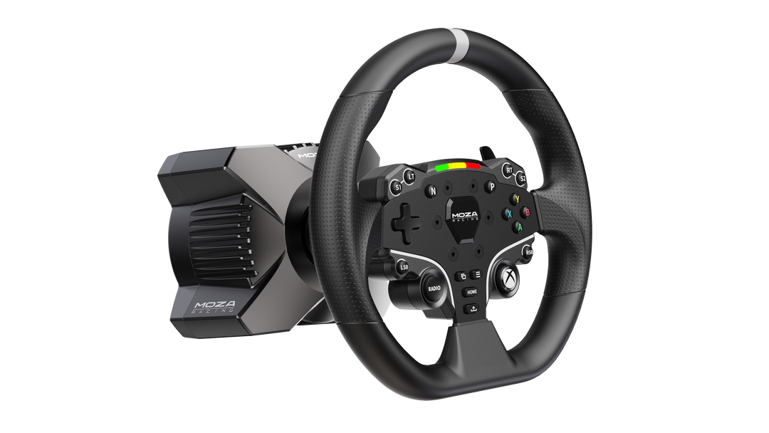 MOZA R3 DD Bundle Xbox & PC | 3.9 Nm Base, Wheel, Pedals | Simufy