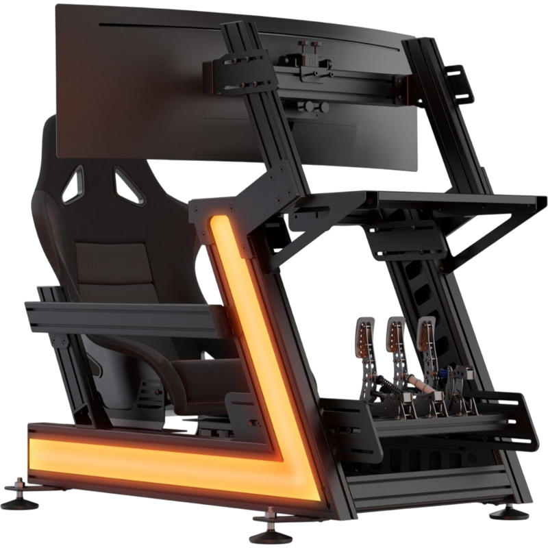 TrackTime Series One cockpit modular de sim racing