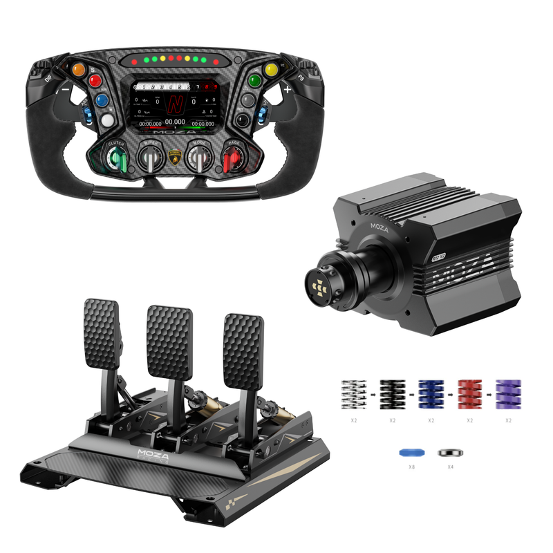 MOZA R12 V2 Bundle | 12 Nm Direct Drive Wheelbase | Simufy
