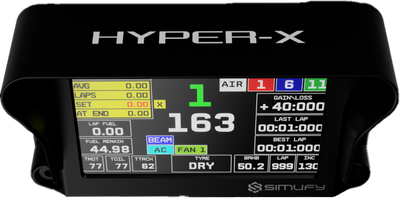 Dashboard Hyper-X 6.8