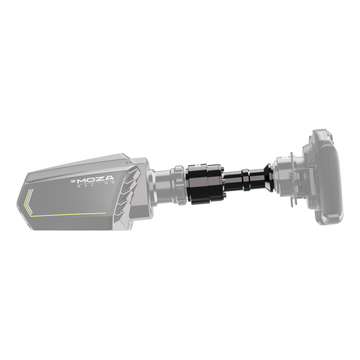 MOZA Extension Rod: 15 cm aluminium base-shaft extension for sim racing wheelbases