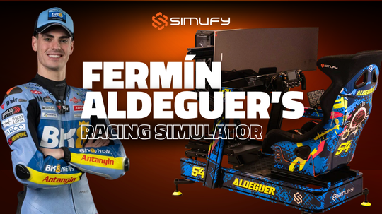 El simulador de Fermín Aldeguer: así es su setup profesional de simracing