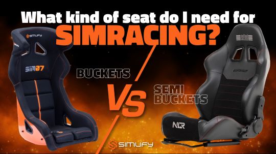 ¿Qué asiento necesito para simracing?: Guía de compra