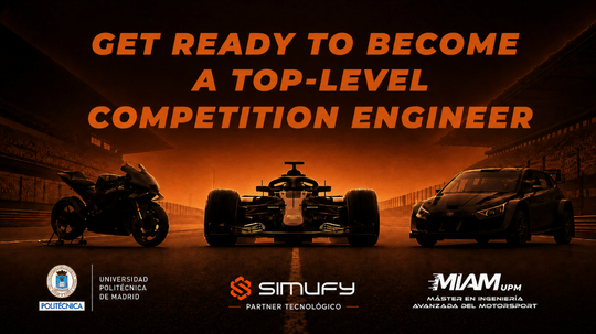 Simufy, partner tecnológico del Máster de Motorsport de la UPM: simulación profesional aplicada a la formación en ingeniería