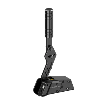 Freno de mano MOZA HBP de aluminio para sim racing, vista lateral
