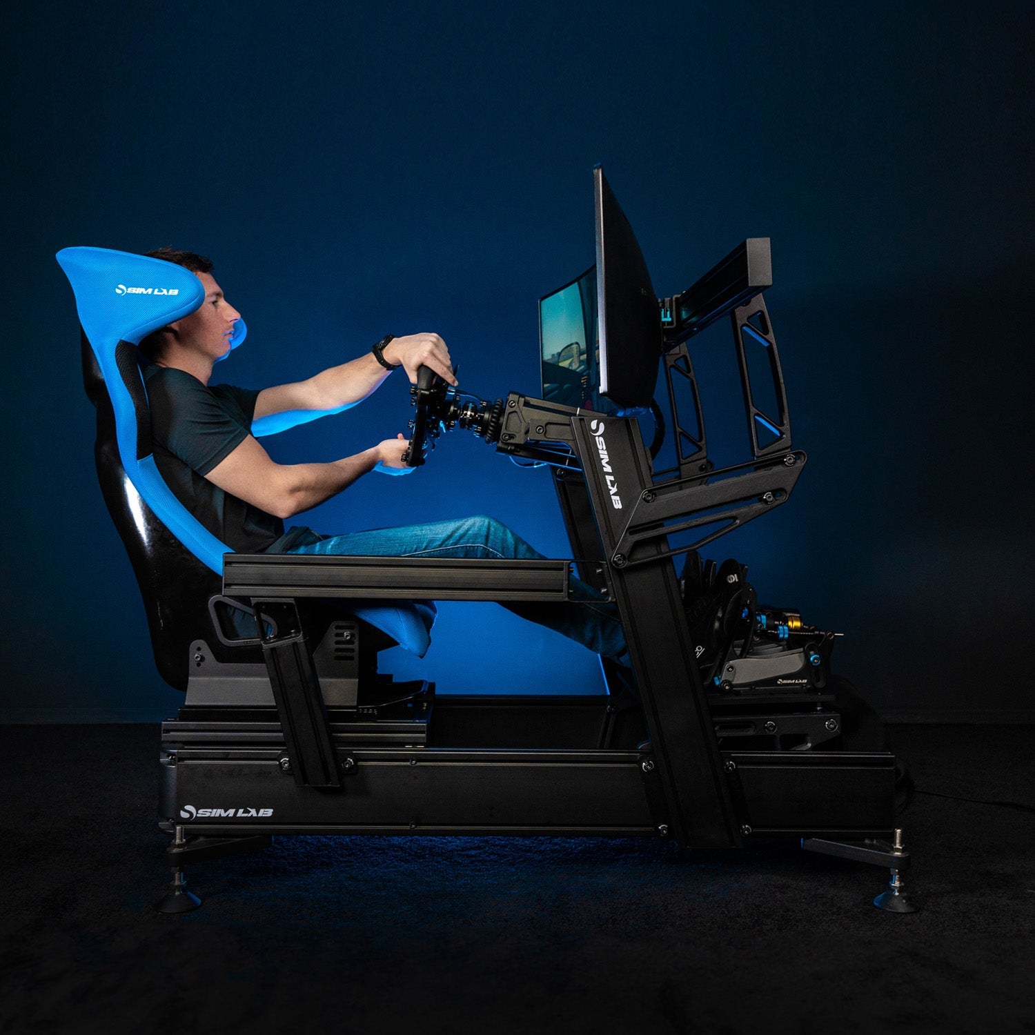 Cockpit Simracing P1X Pro Sim-Lab: Rigidez Extrema | Simufy