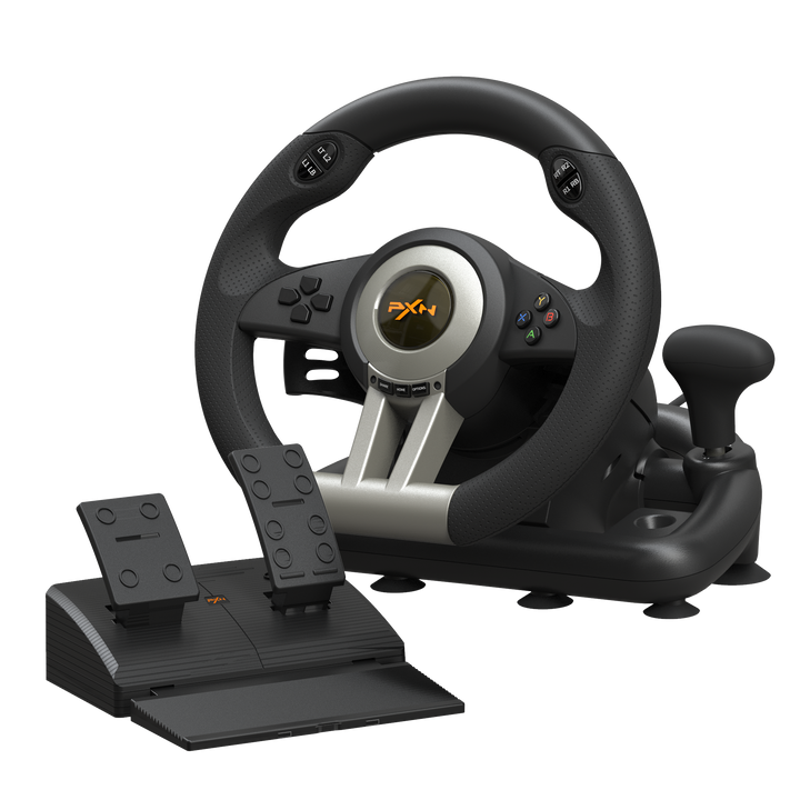 ps4 lenkrad mit pedale amazon Lenkrad Simracing PXN V3 Pro | Kompakt & Multiplattform
