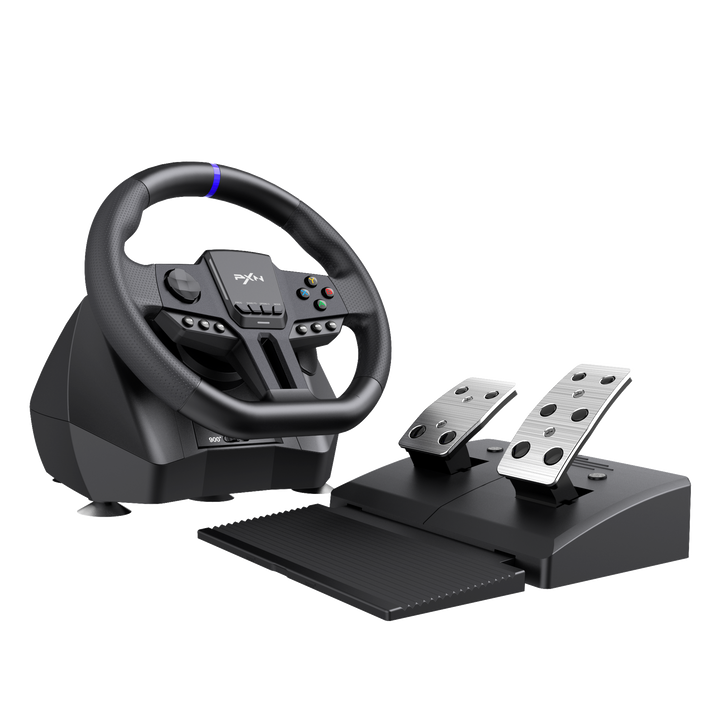 PXN V900 GEN2 | Racing Wheel with Pedals for PC, PS4 and Xbox