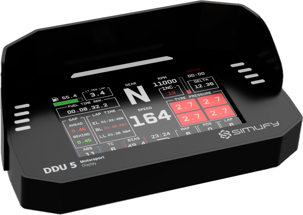 SIMAGIC シムダッシュボード DDU 5インチ CR-5 シミュレーションレーシングダッシュボード/DDU 5インチ キメラ