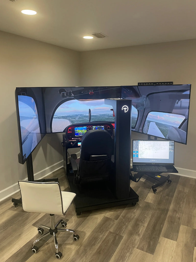 Simulador vuelo profesional AATD Cirrus SRx Pro | Certificado FAA IFR ...