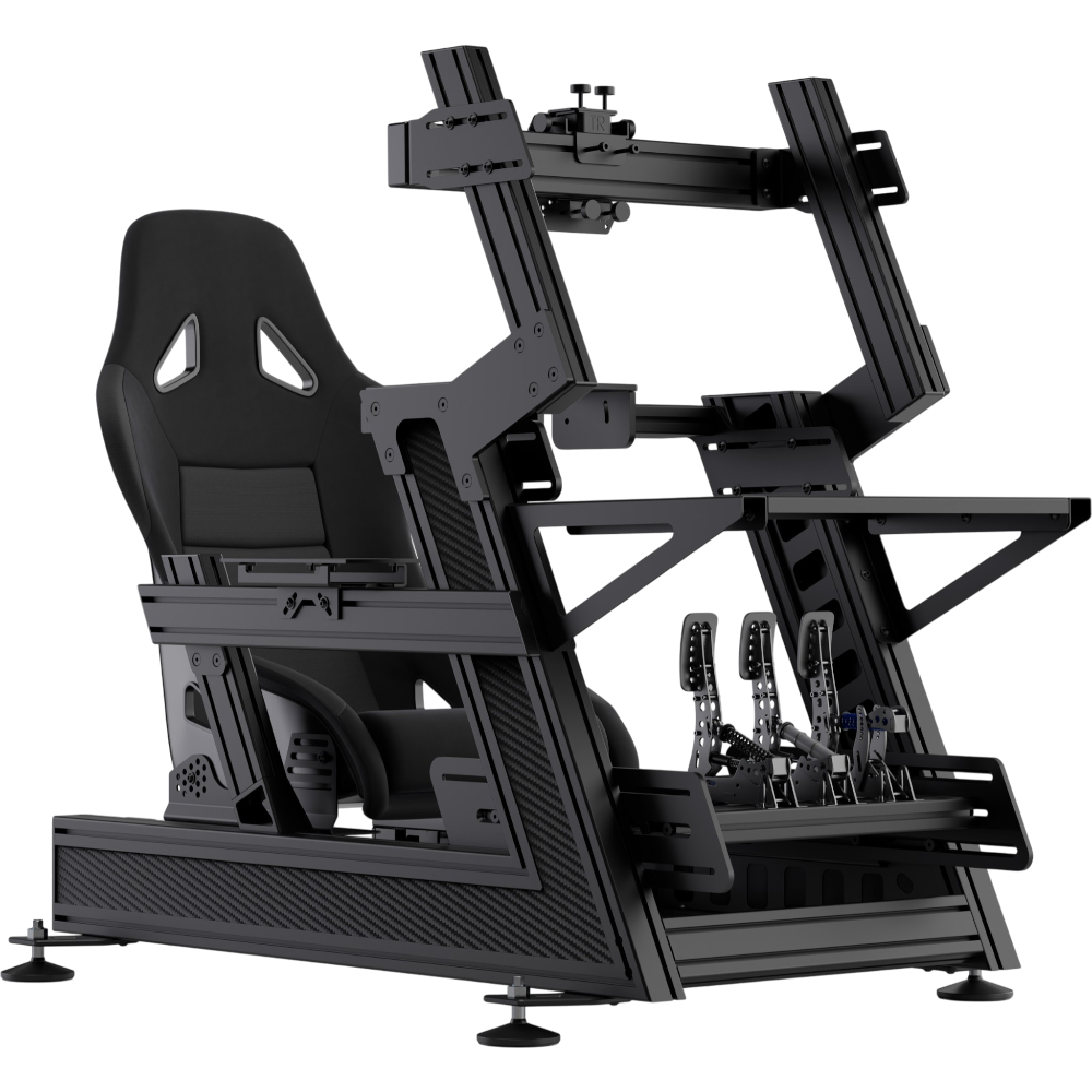 sim rig pedal mount TrackTime Series One – MTB-Strecke Beckerich (12 km) Category:Kinder Jugend Fahrräder_Kindergerecht einstellbar  Aluminium Størrelse:Large with an aluminium and