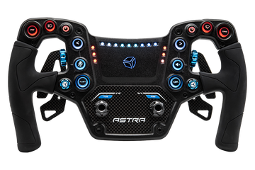 Volante Cube Controls Astra Premium Blue, vista frontal