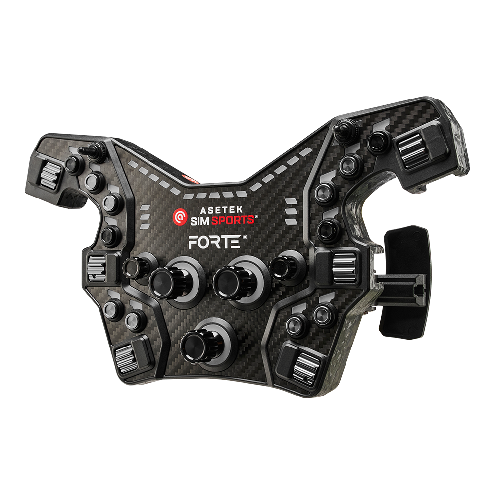 Formula Forte V2 Steering Wheel Asetek SimSports | Simufy