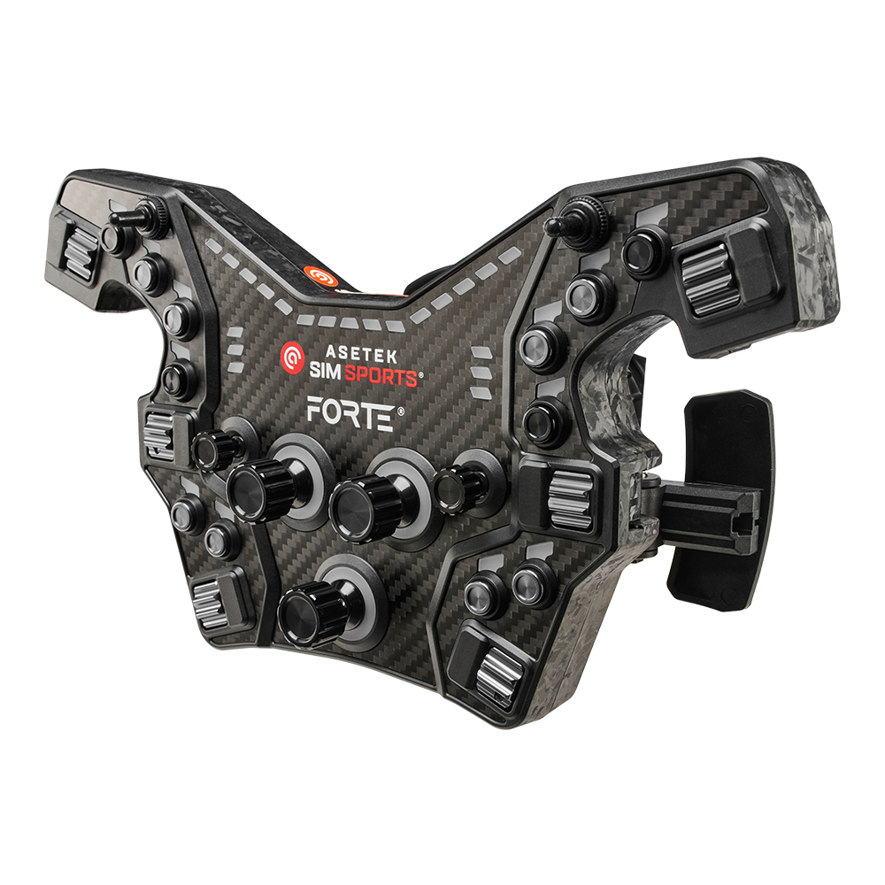 Formula Forte V2 Steering Wheel Asetek SimSports | Simufy