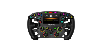 MOZA FSR2 280 mm formula steering wheel with touchscreen for sim racing