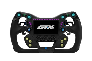 Cube Controls GT-X2, volante GT de sim racing con pantalla táctil de 5 pulgadas
