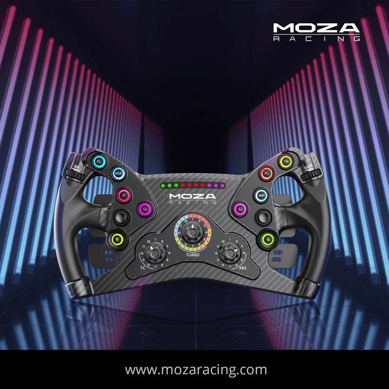 MOZA KS Steering Wheel カーボンファイバー(【MOZA RACING】KS MOZA KS Steering Wheel カーボンファイバー(【MOZA RACING】KS
