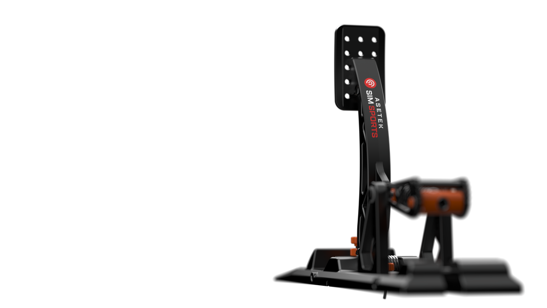 Invicta™ and Forte™ Clutch Pedal Asetek SimSports | Simufy