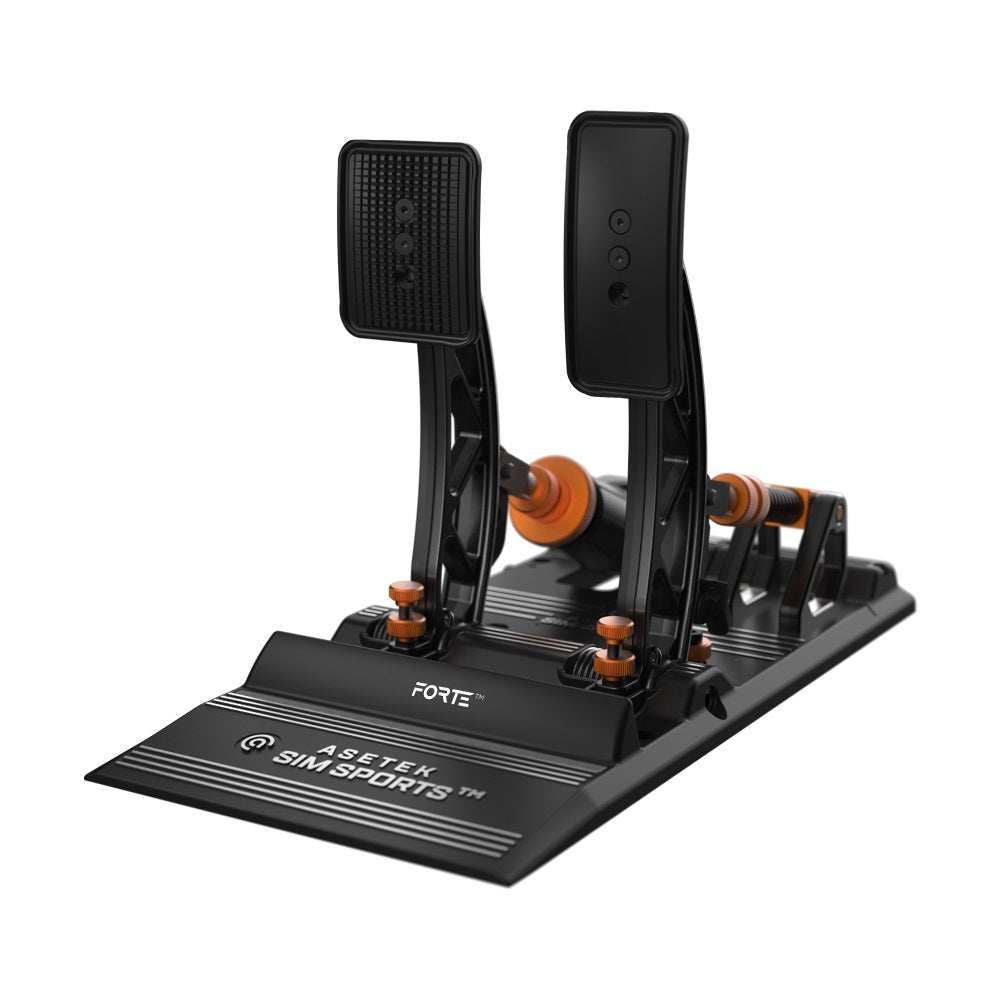 pedales simracing Asetek SimSports Forte S Series Brake and Throttle Pedals