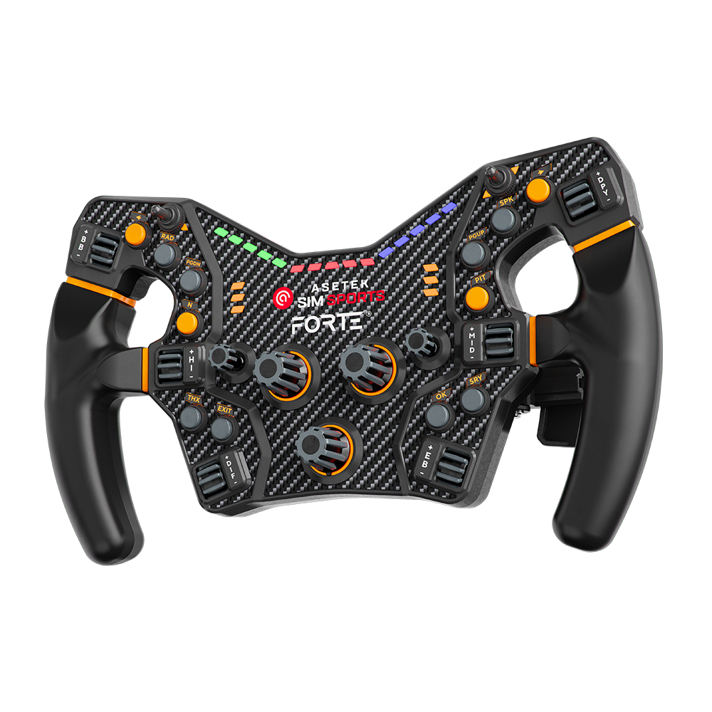 Formula Forte™ Steering Wheel Asetek SimSports | Simufy