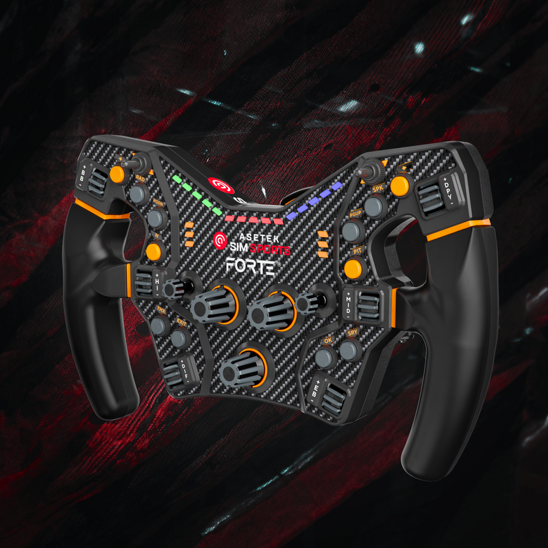 Volante Formula Forte Asetek SimSports | Simufy
