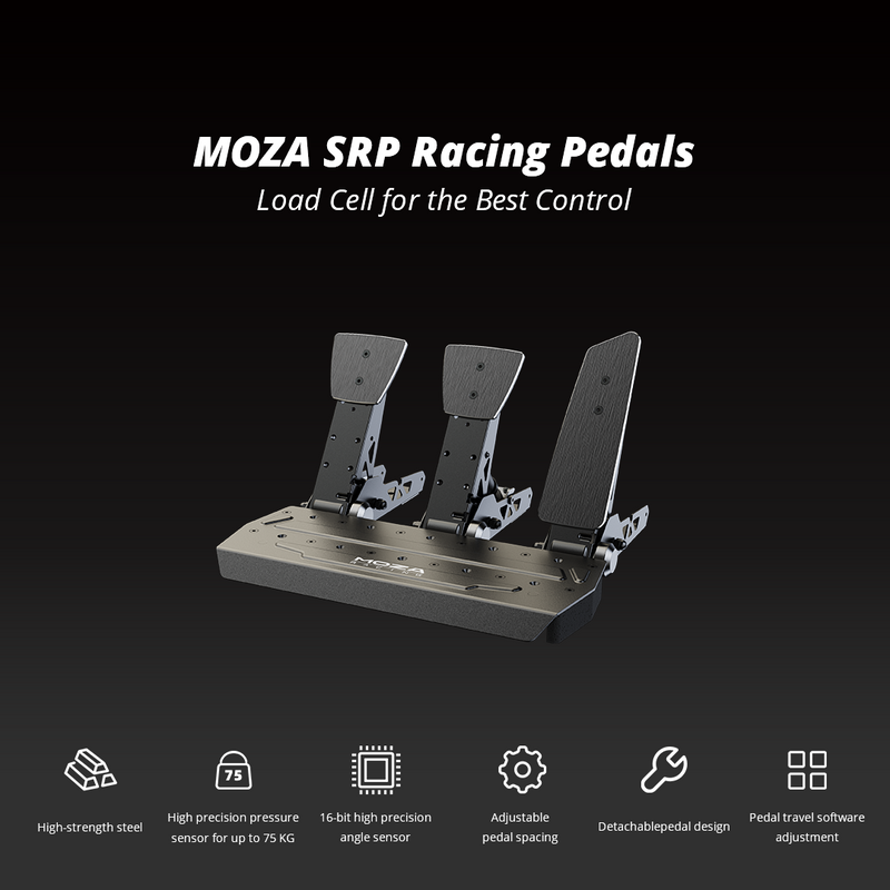 Pedales SR-P MOZA