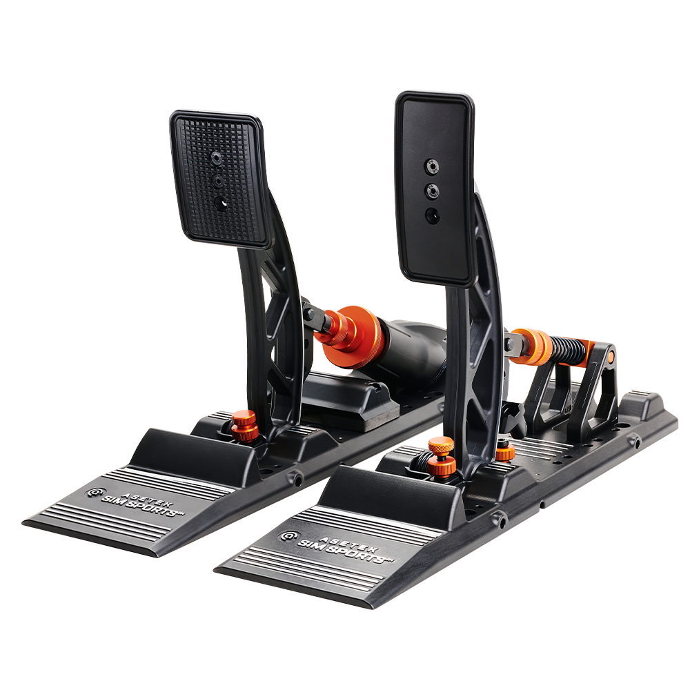 sim racing pedals thrustmaster Refurbished Asetek SimSports Forte™ S Series Pedals