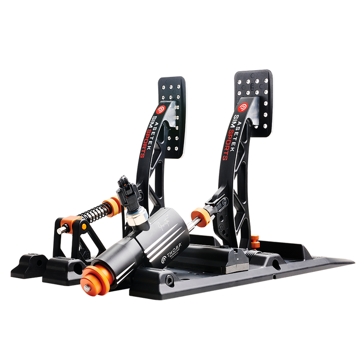 asetek sim pedals Asetek SimSports Invicta S Strong Pedals Silver